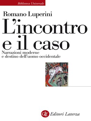 cover image of L'incontro e il caso